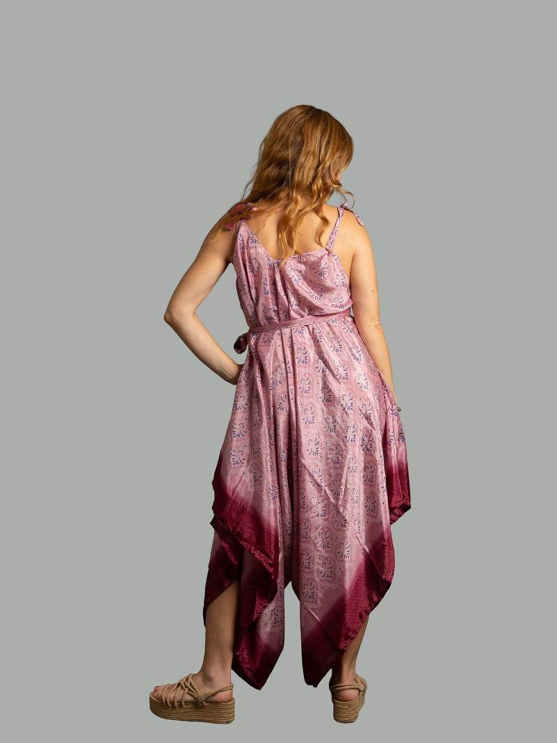 Tuta jumpsuit rosa – Yoga