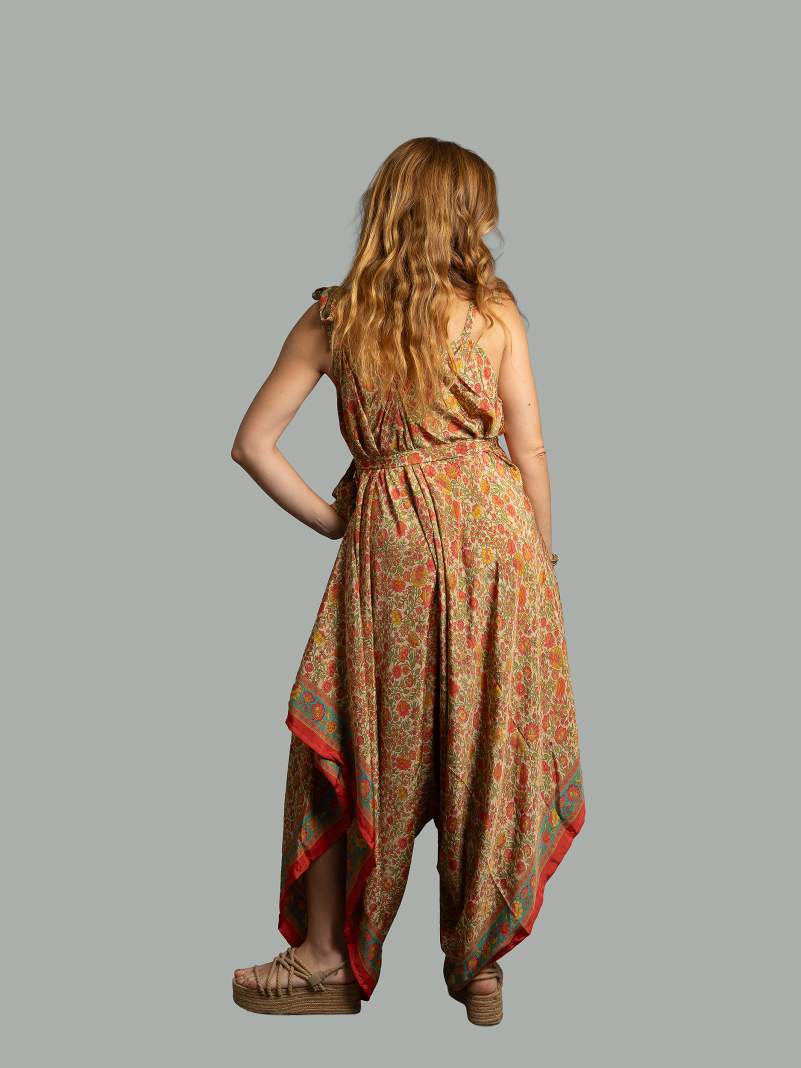 Tuta jumpsuit fiori – Yoga