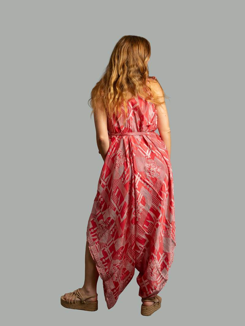 Tuta jumpsuit rosa – Yoga