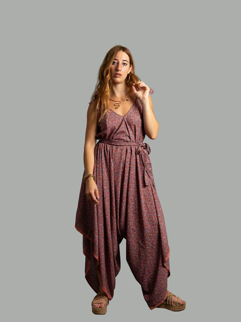 Tuta jumpsuit lilla – Yoga