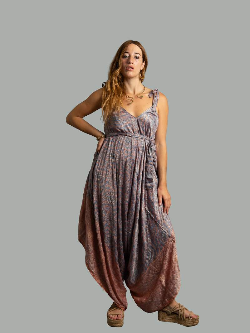 Tuta jumpsuit celeste – Yoga