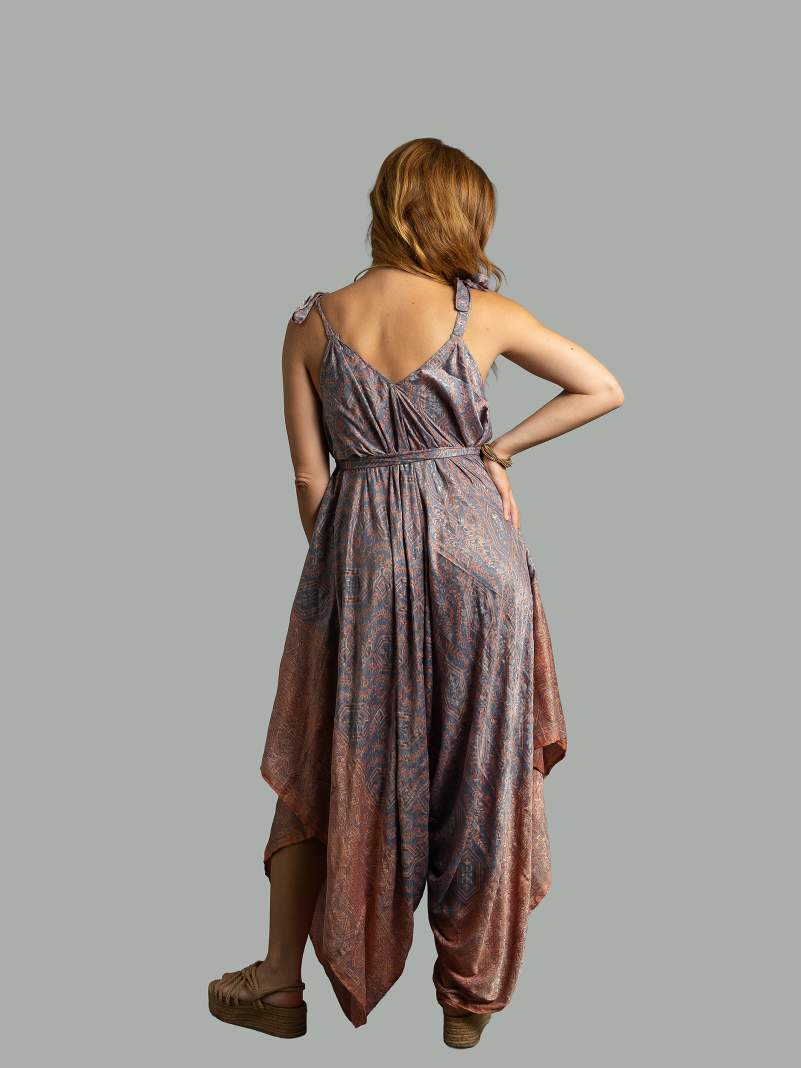 Tuta jumpsuit celeste – Yoga