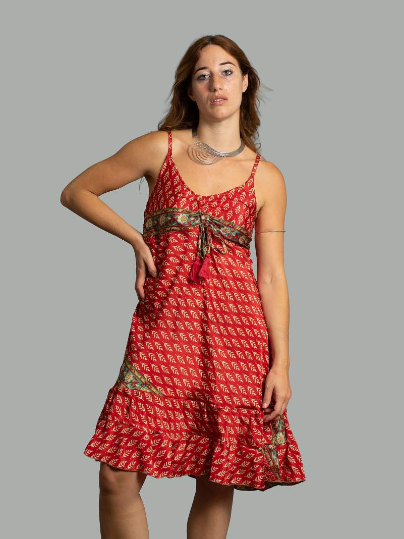 Abitino con spalline rosso - Patna