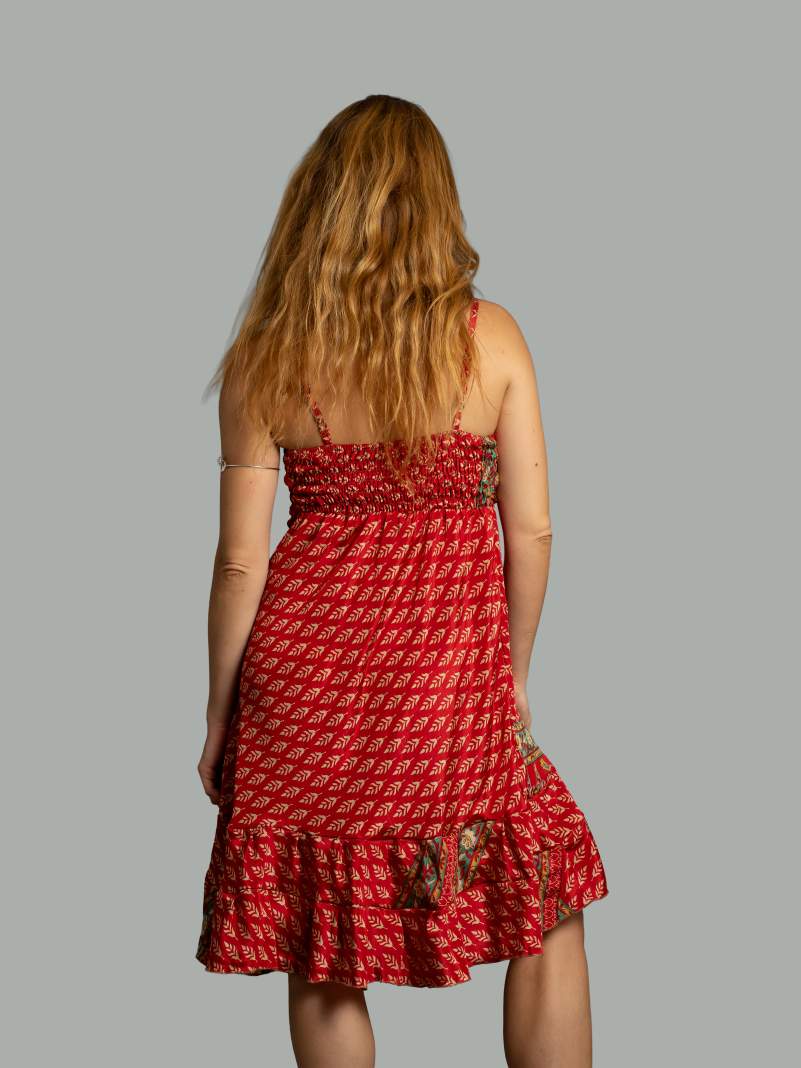 Abitino con spalline rosso - Patna