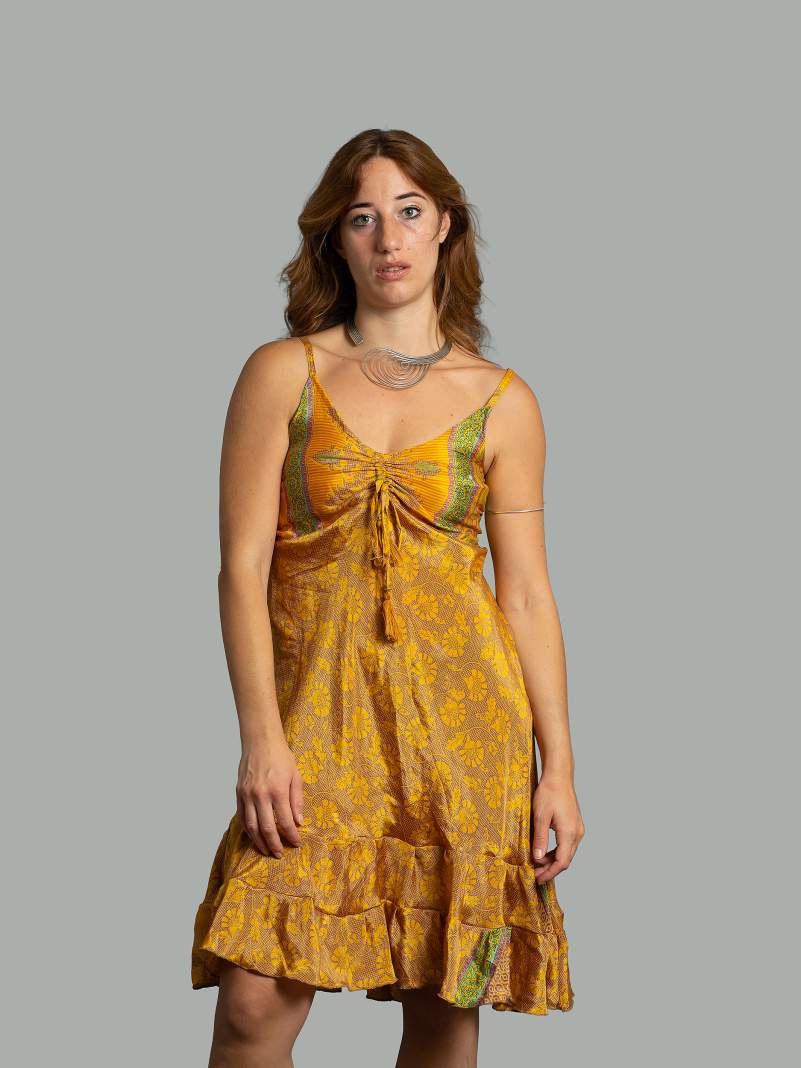 Abitino con spalline giallo - Patna