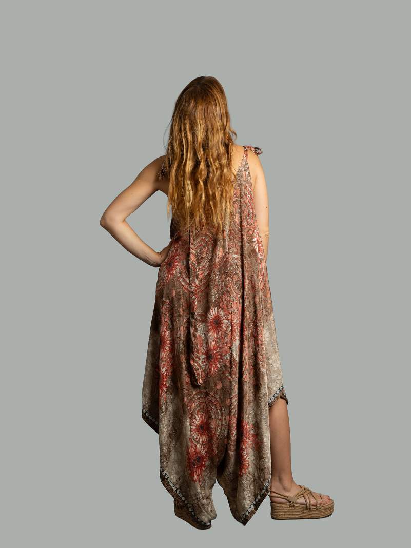 Tuta jumpsuit fiori – Yoga