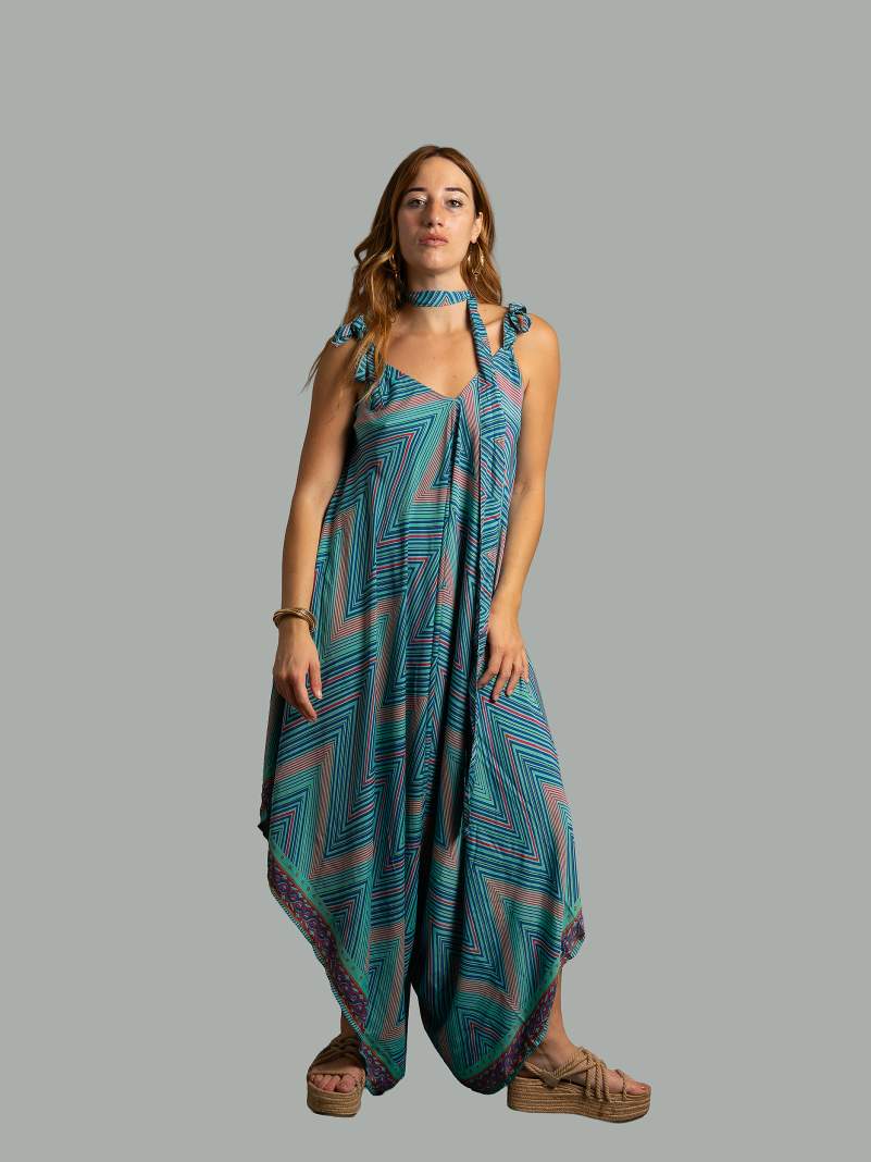 Tuta jumpsuit geometrie – Yoga