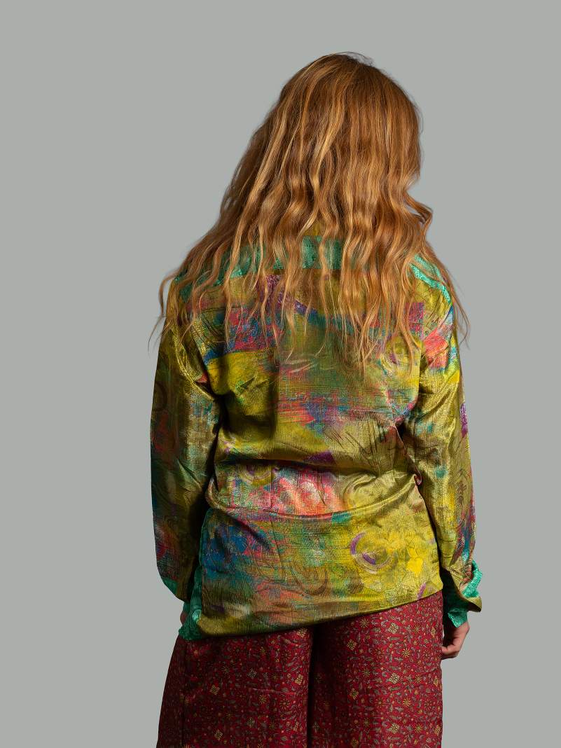 Camicia S/M verde