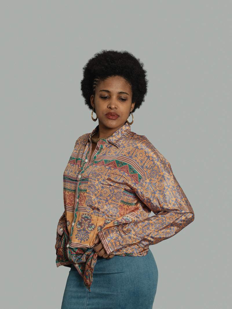 Camicia LXL arancione