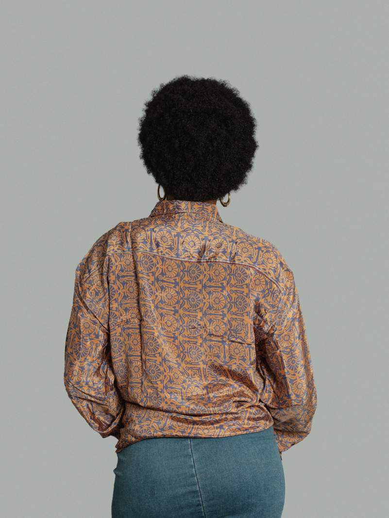Camicia LXL arancione