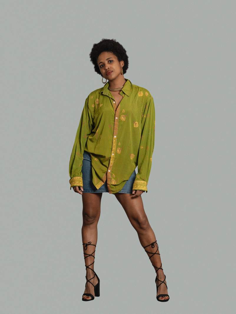 Camicia LXL verde