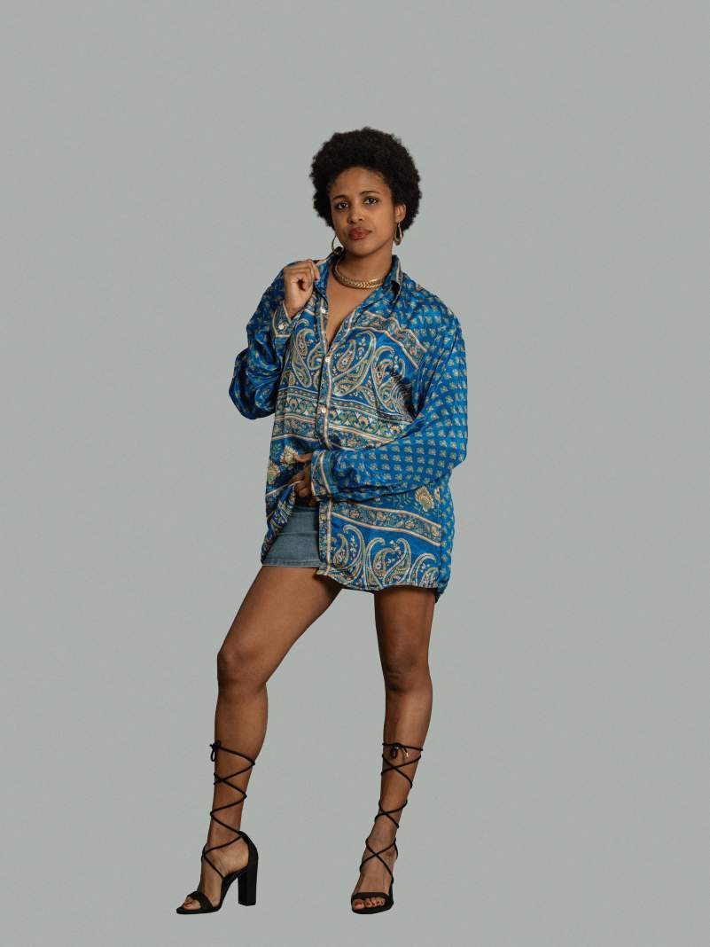 Camicia LXL blu