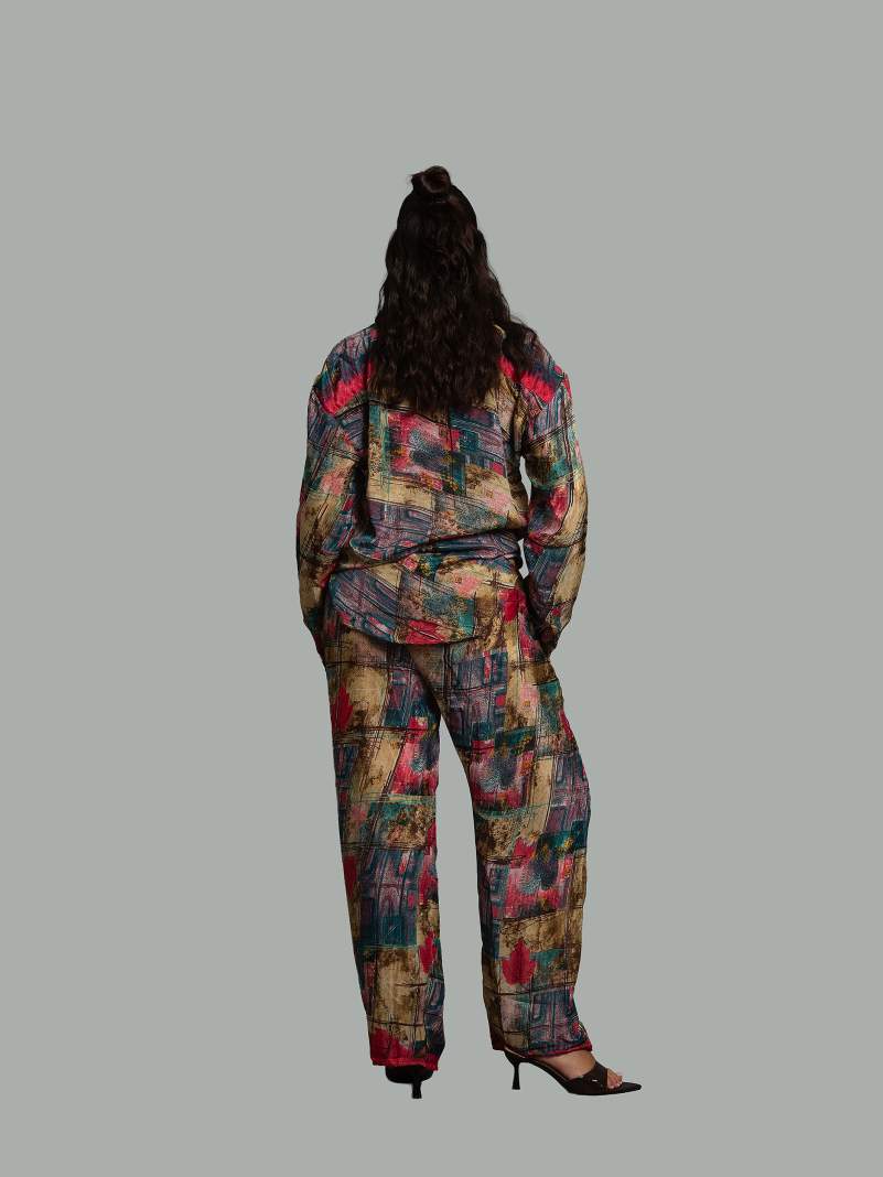 Camicia e Pantalone SM foglie autunnali – Punjabi