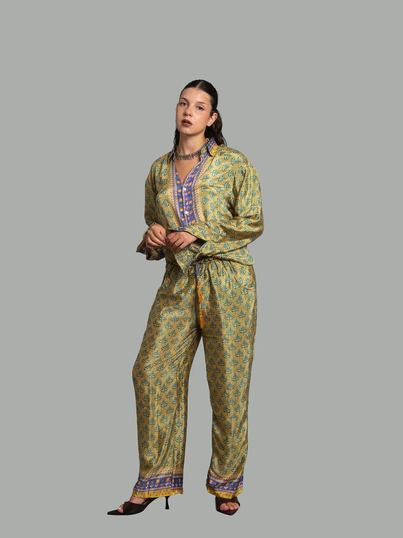 Camicia e Pantalone SM giallo – Punjabi