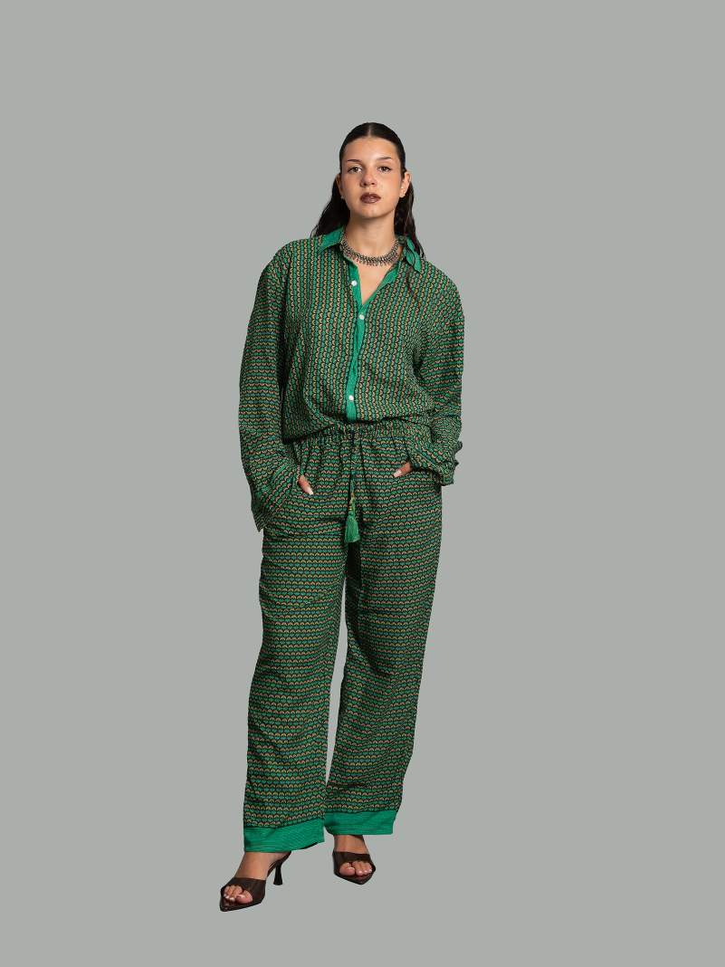 Camicia e Pantalone SM verde – Punjabi