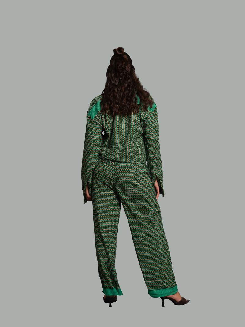 Camicia e Pantalone SM verde – Punjabi