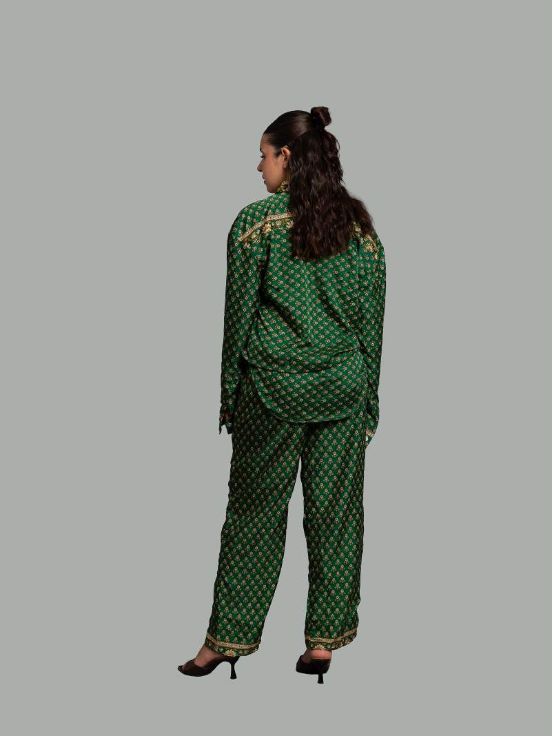 Camicia e Pantalone SM verde – Punjabi