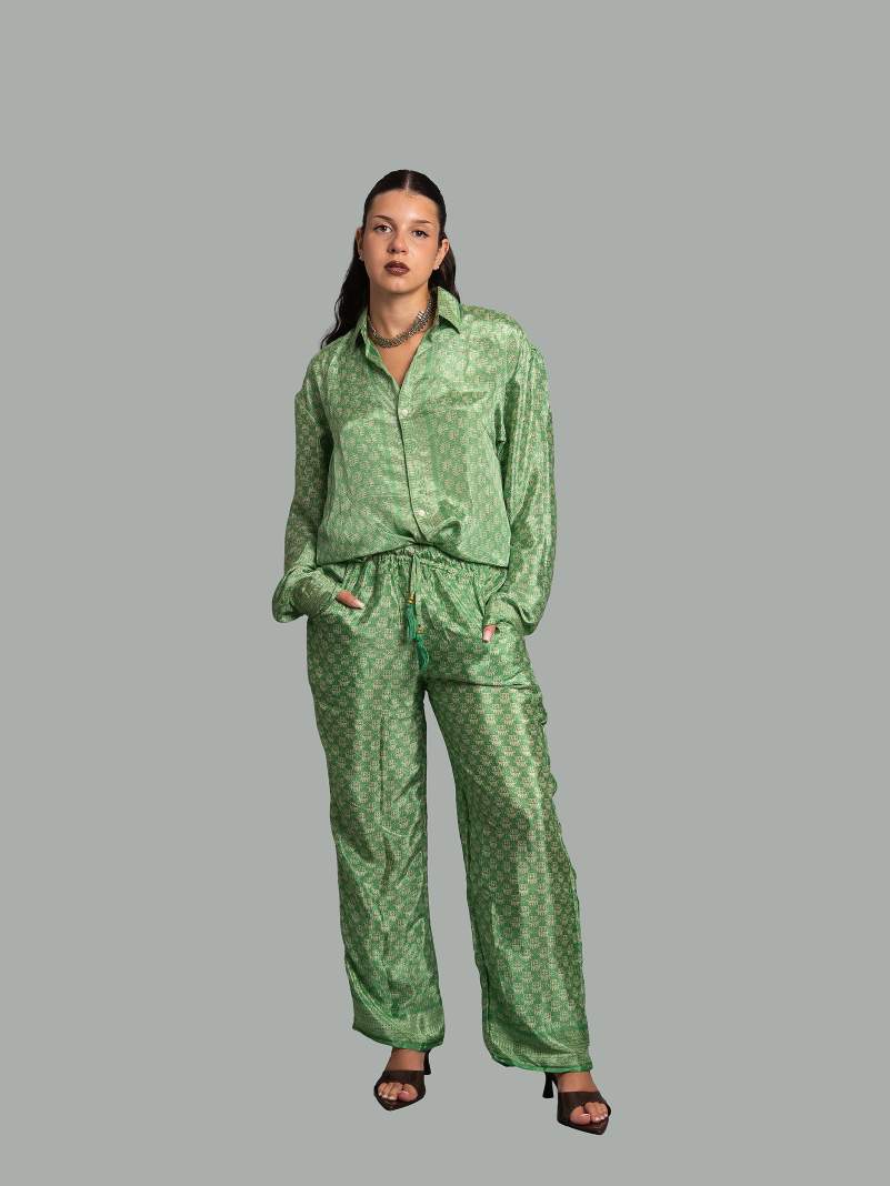 Camicia e Pantalone SM verde – Punjabi