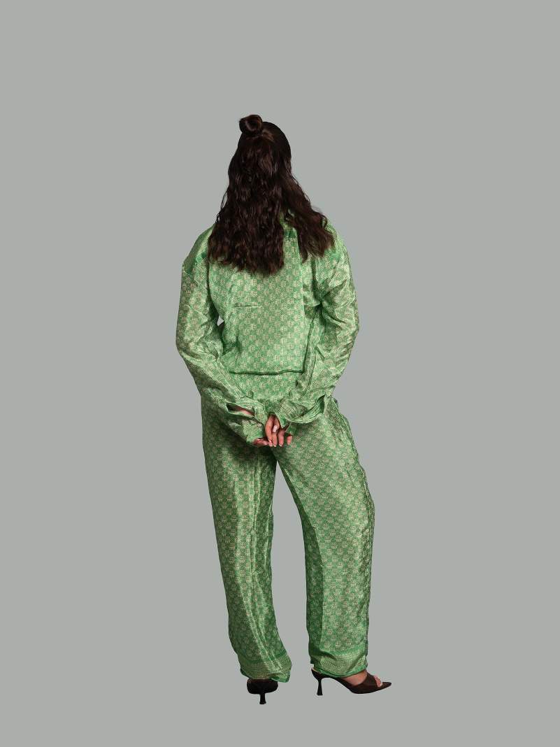 Camicia e Pantalone SM verde – Punjabi