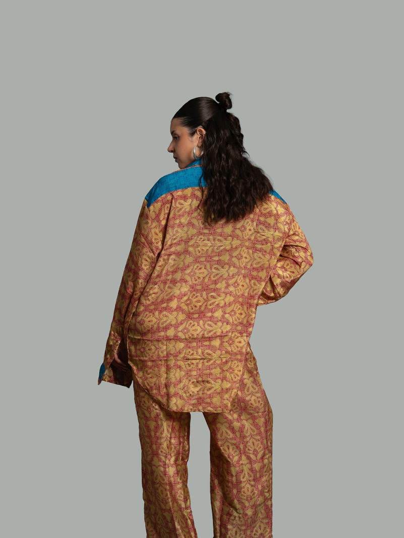 Camicia e Pantalone LXL giallo – Punjabi