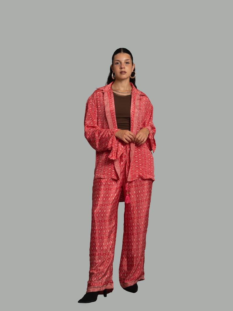 Camicia e Pantalone LXL rosa – Punjabi