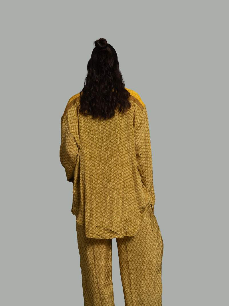 Camicia e Pantalone LXL giallo – Punjabi