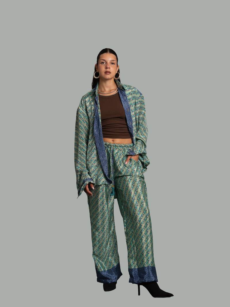 Camicia e Pantalone LXL geometrie – Punjabi