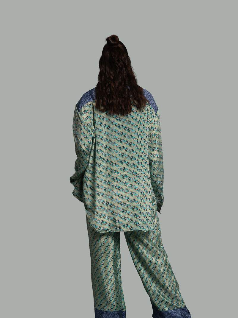 Camicia e Pantalone LXL geometrie – Punjabi