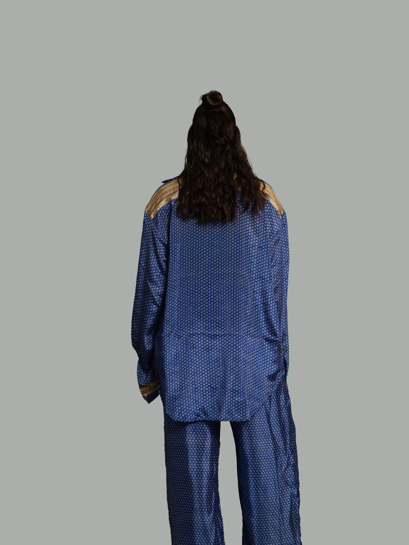 Camicia e Pantalone LXL blu – Punjabi