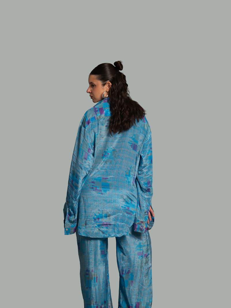 Camicia e Pantalone LXL azzurro – Punjabi