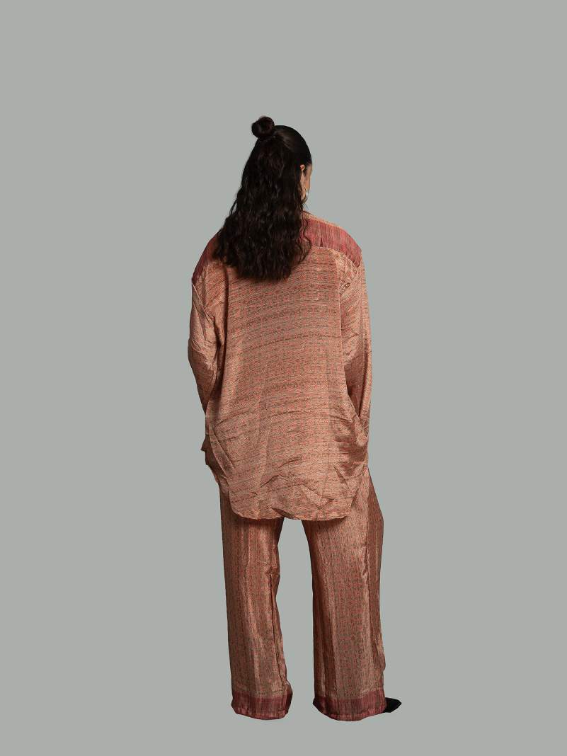 Camicia e Pantalone LXL rosa antico – Punjabi