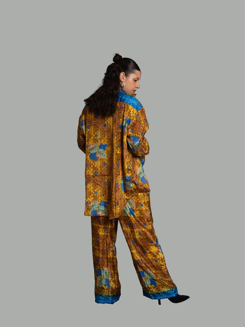 Camicia e Pantalone LXL giallo – Punjabi