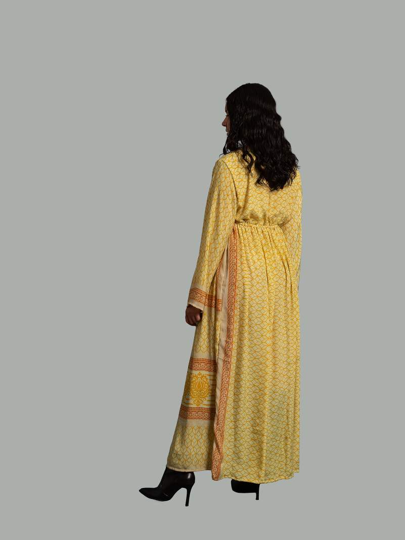Abito Maniche lunghe giallo - Orissa