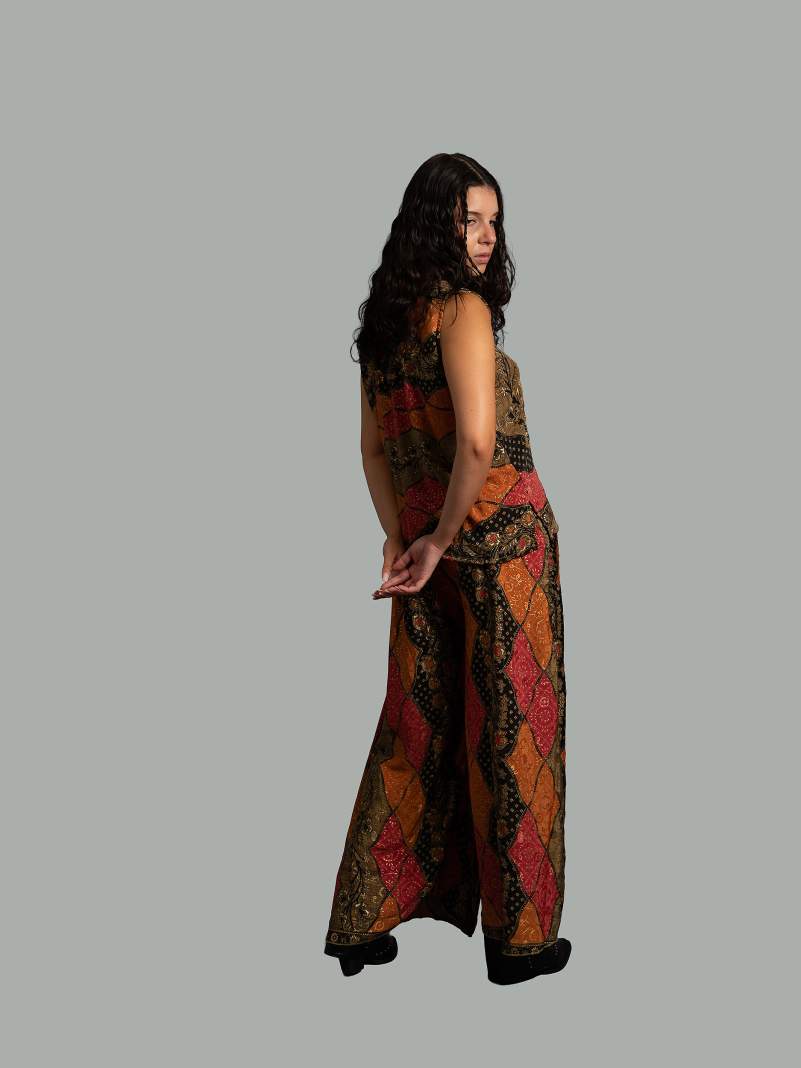 Completo Top smanicato e pantalone autunno - Cochin