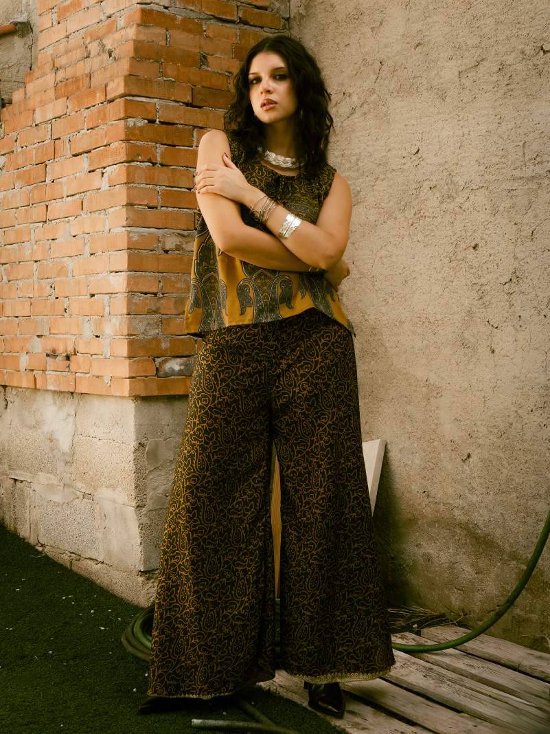 Completo Top smanicato e pantalone - Cochin
