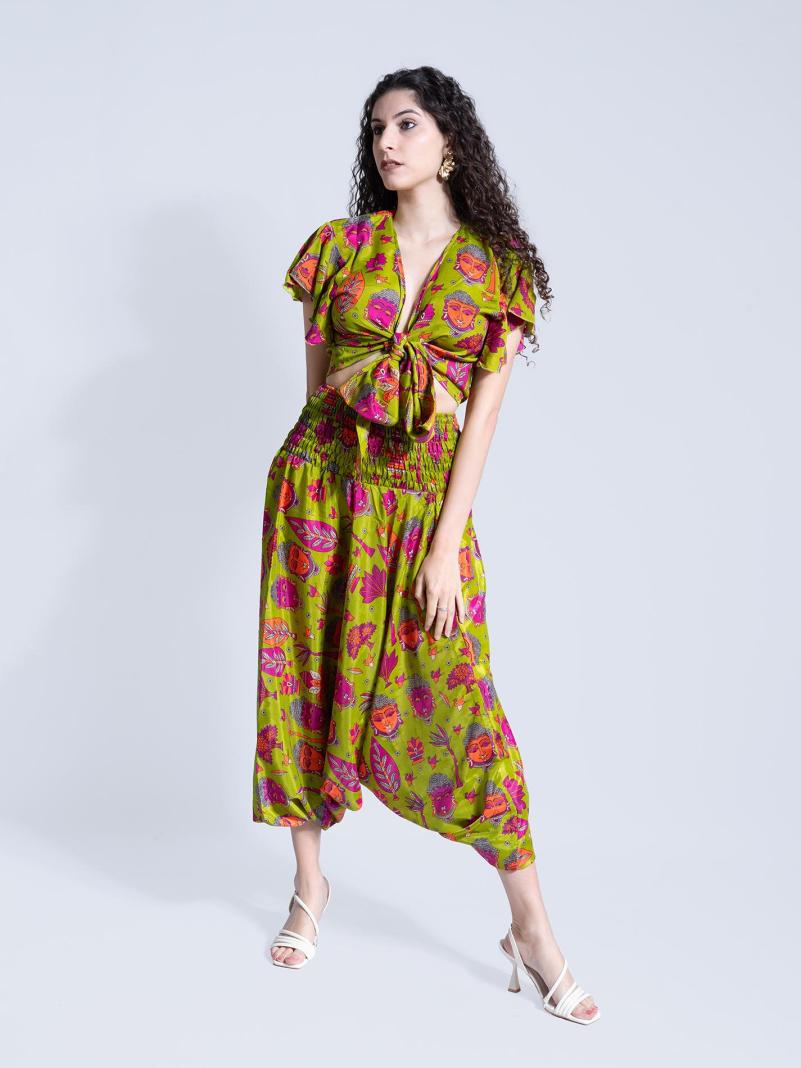 Wrap Top Buddha Edition - Verde