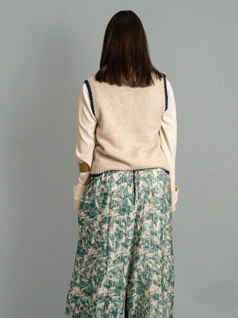 Pantalone SM verde e bianco - Gurgaon