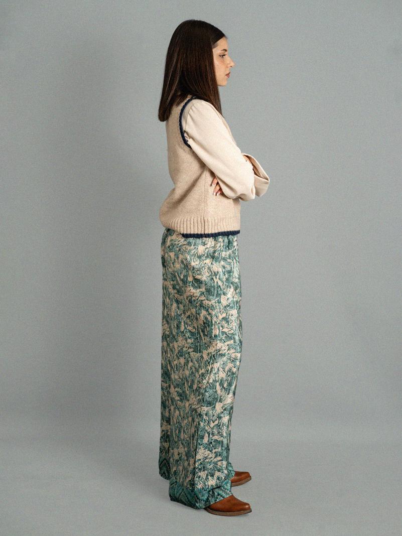 Pantalone SM verde e bianco - Gurgaon