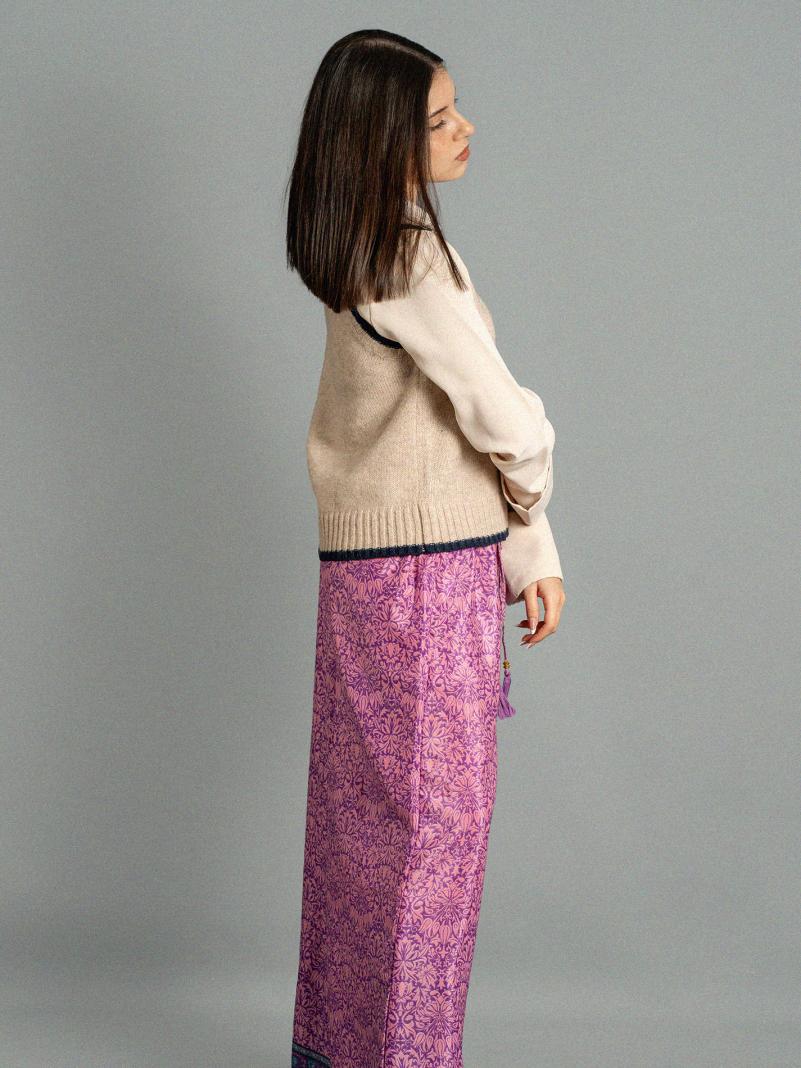 Pantalone SM rosa e viola - Gurgaon