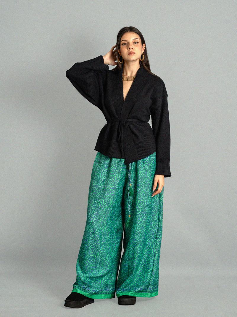 Pantalone LXL azzurro e verde - Gurgaon