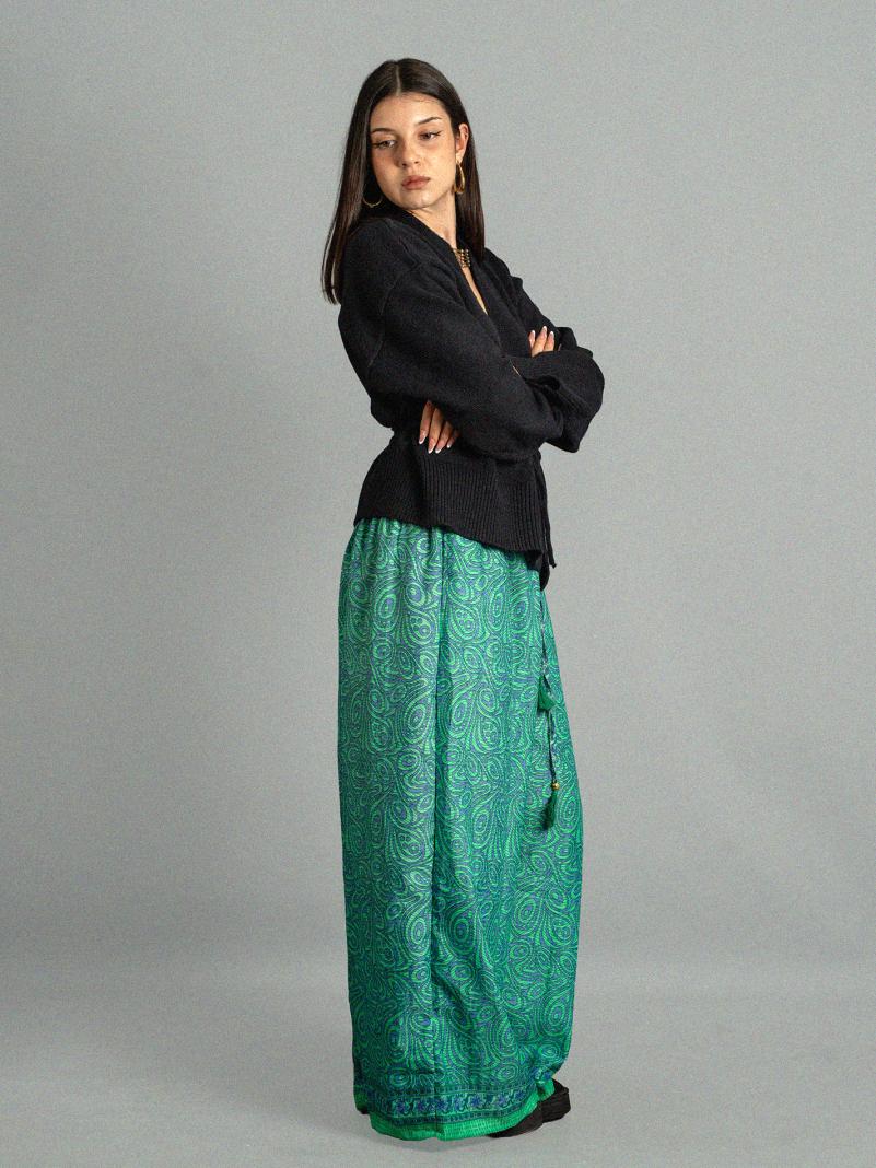 Pantalone LXL azzurro e verde - Gurgaon