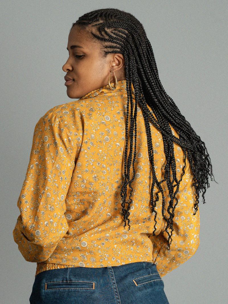 Giacca Reversibile in Sari N.1