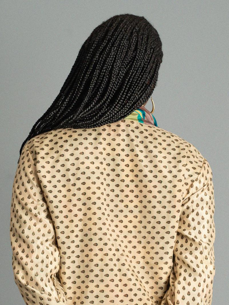 Giacca Reversibile in Sari N.3