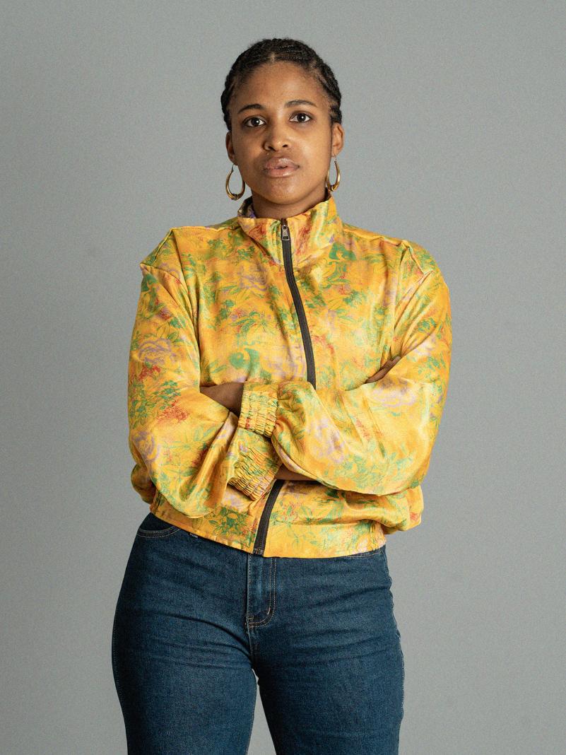 Giacca Reversibile in Sari N.6