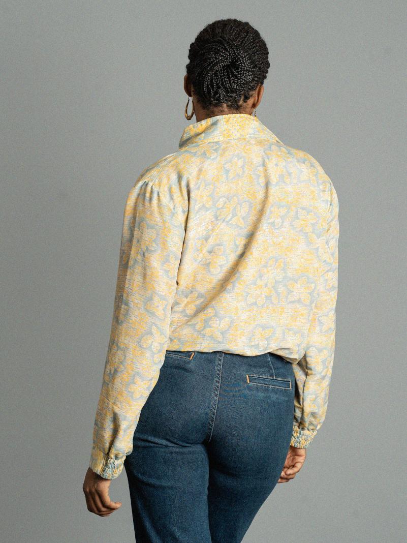 Giacca Reversibile in Sari N.10