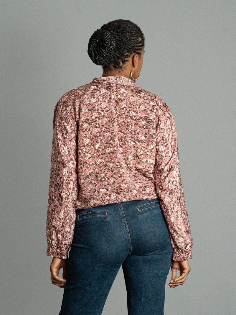 Giacca Reversibile in Sari N.14