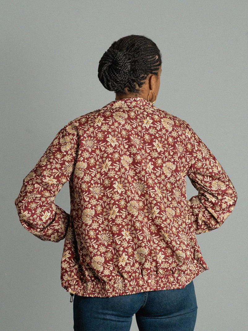 Giacca Reversibile in Sari N.15