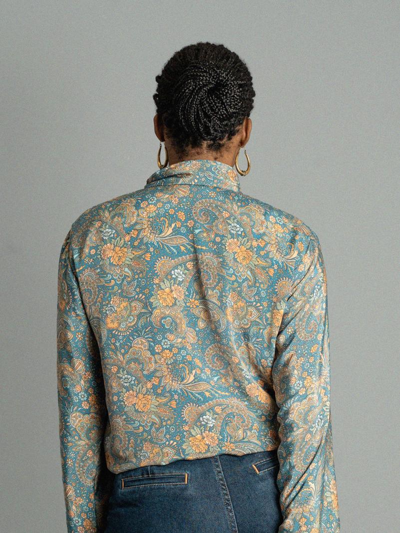 Giacca Reversibile in Sari N.16