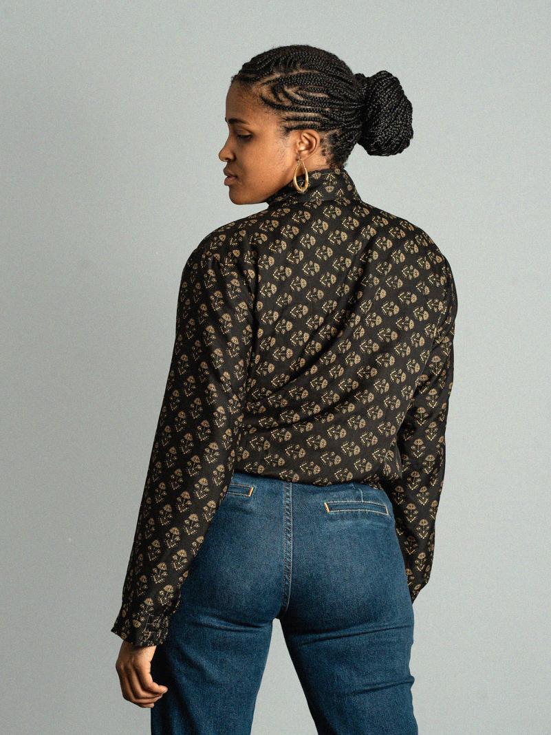 Giacca Reversibile in Sari N.17