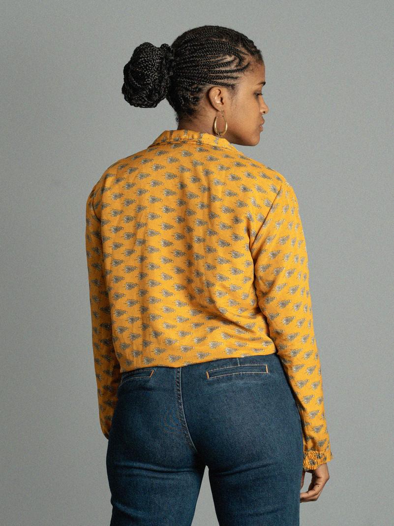 Giacca Reversibile in Sari N.18